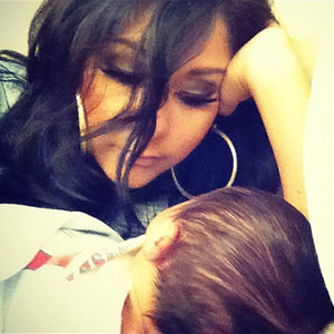 Nicole Snooki Polizzi, Lorenzo, Instagram Nicole Snooki Polizzi, Lorenzo, Instagram